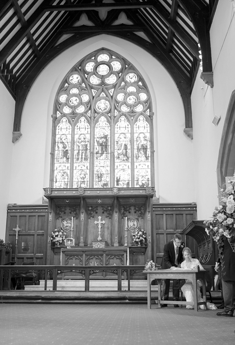 Holy Trinity Aldershot wedding photos - Bill Sykes 2